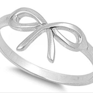 Infinity Bow Tie Ring